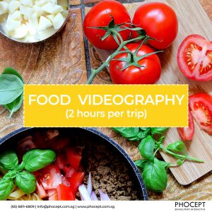 Phocept Shopify Food Videography