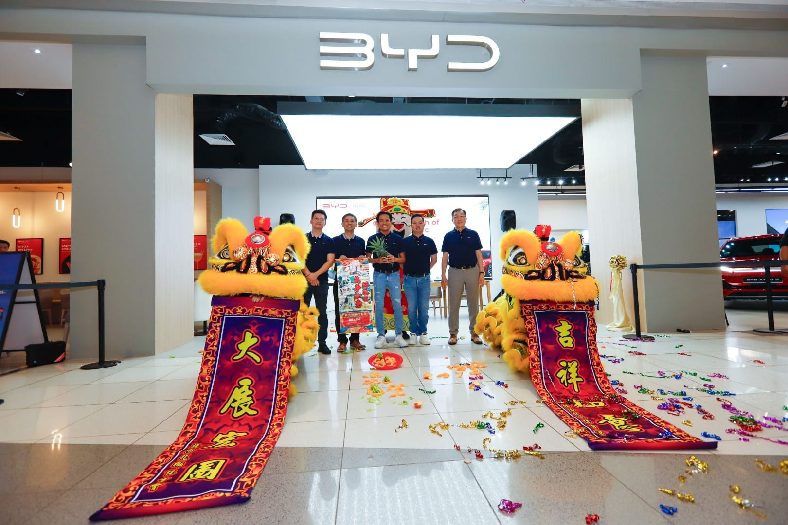 BYD Suntec Opening Event Photography