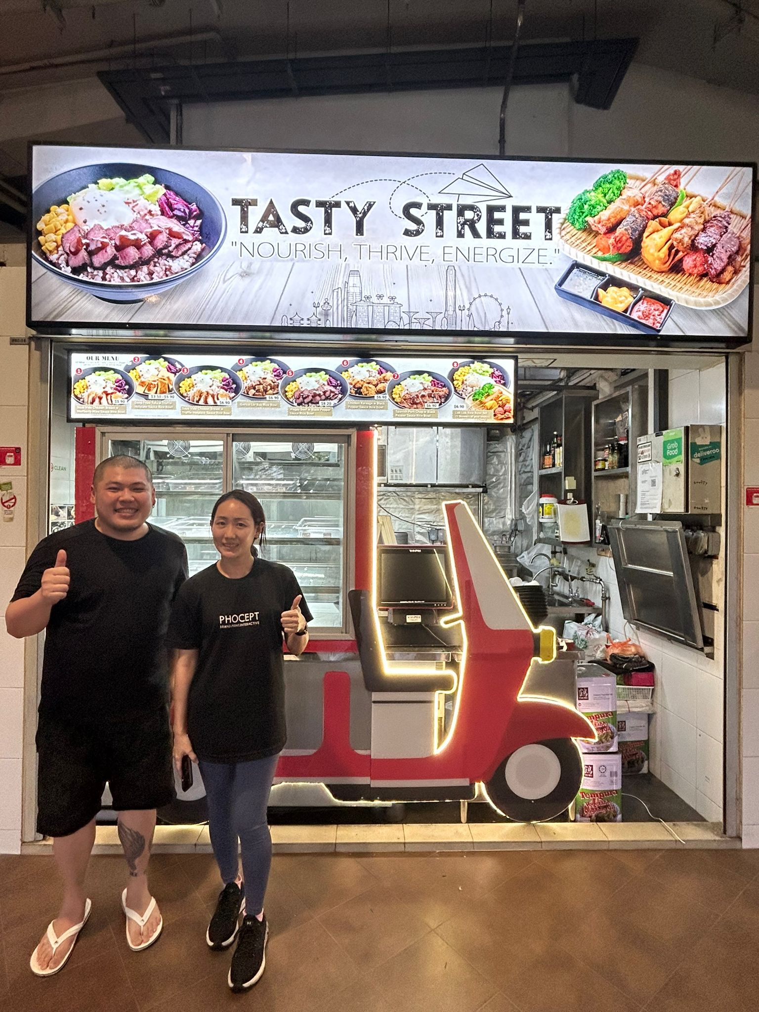 Tasty Street Conceptualize Pasir Ris Hawker by Phocept